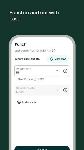 UKG Pro для Android — скриншот 1
