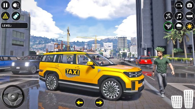 US Prado Car Taxi Simulator 3D для Android — скриншот 3