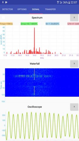 UltraSound Detector для Android — скриншот 4