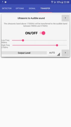 UltraSound Detector для Android — скриншот 5