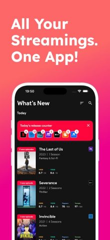 Upflix : Streaming Guide для Android — скриншот 1
