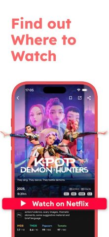 Upflix : Streaming Guide для Android — скриншот 2