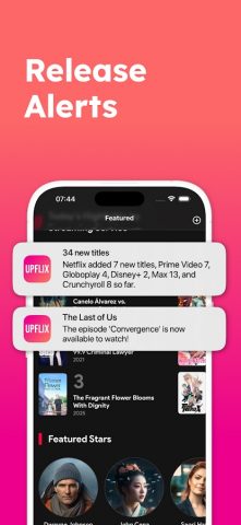 Upflix : Streaming Guide для Android — скриншот 3
