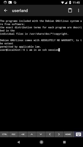 UserLAnd — Linux on Android для Android — скриншот 2