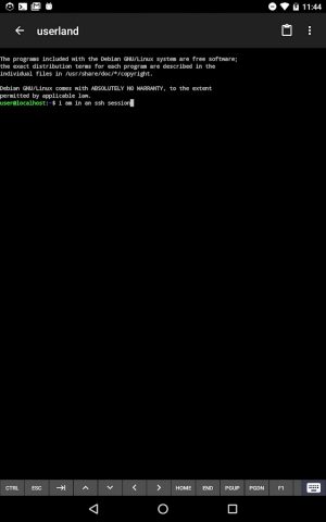 UserLAnd — Linux on Android для Android — скриншот 4