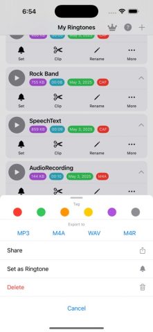 Установить рингтон для iOS — скриншот 2