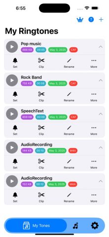 Установить рингтон для iOS — скриншот 5