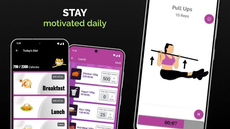 Увеличение веса для Android — скриншот 1