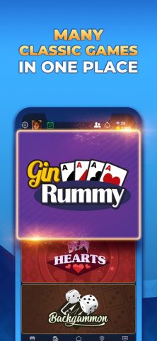 VIP Games: Card & Board Online для iOS — скриншот 1