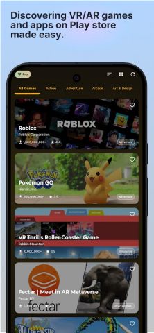 VR Games Store для Android — скриншот 2