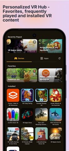 VR Games Store для Android — скриншот 3