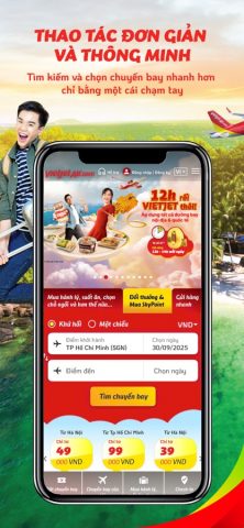 VietJet Air для iOS — скриншот 2
