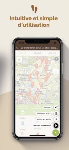 Visorando GPS randonnée для iOS — скриншот 5