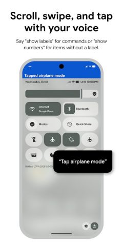Voice Access для Android — скриншот 2