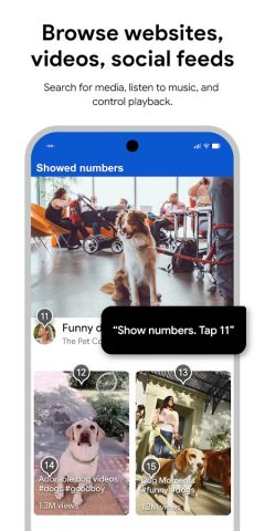 Voice Access для Android — скриншот 3
