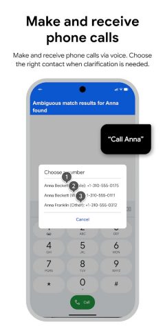 Voice Access для Android — скриншот 5