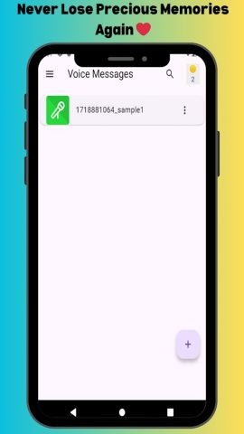 Voice Message Saver для Android — скриншот 2