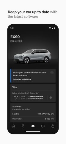 Volvo Cars для Android — скриншот 3