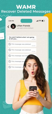 WAMR: вернуть сообщения — WMR для iOS — скриншот 3