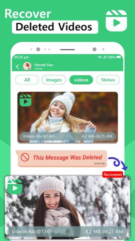 WMR Recover Deleted Messages для Android — скриншот 4