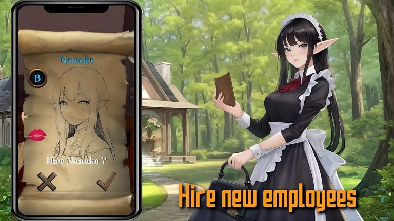Waifu Tavern:Anime Fantasy Sim для Android — скриншот 2