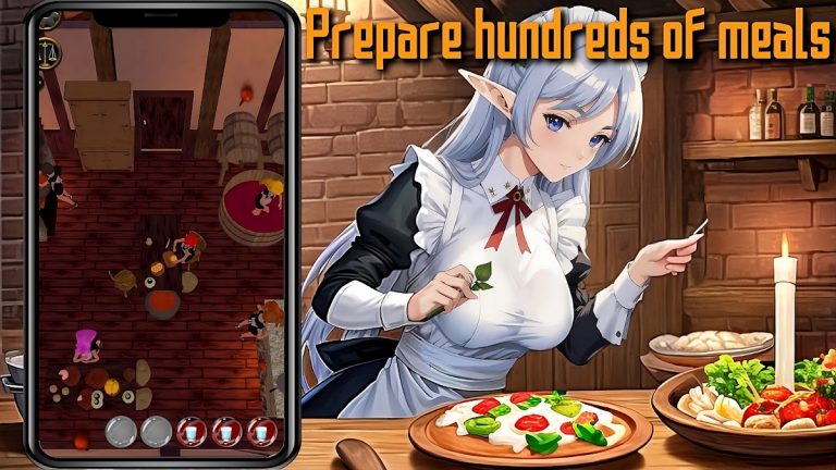 Waifu Tavern:Anime Fantasy Sim для Android — скриншот 3