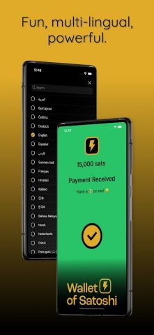 Wallet of Satoshi для Android — скриншот 4