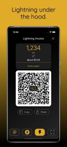 Wallet of Satoshi для Android — скриншот 5