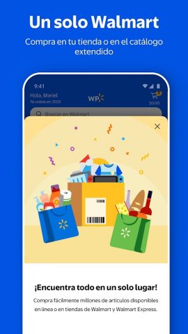 Walmart — Walmart Express — MX для Android — скриншот 1