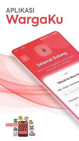 WargaKu Surabaya для Android — скриншот 1