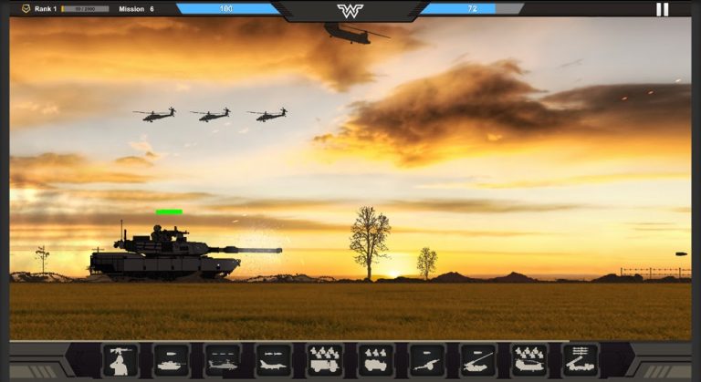 Warzone Commander для Android — скриншот 1