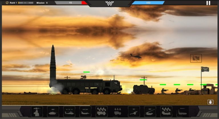 Warzone Commander для Android — скриншот 2