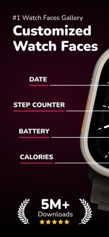 Watch Faces & Wallpapers для iOS — скриншот 1