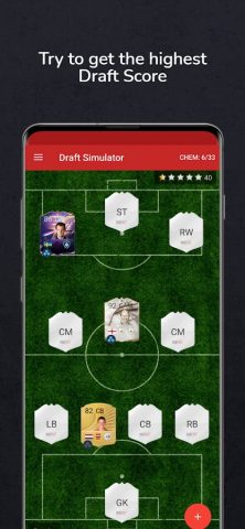 WeFUT.com 26 Draft & Database для Android — скриншот 1