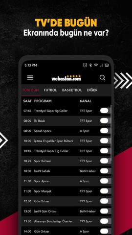 Webaslan — Galatasaray haber для Android — скриншот 5