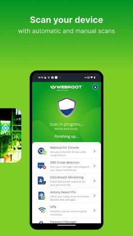 Webroot® Mobile Security — скриншот 2