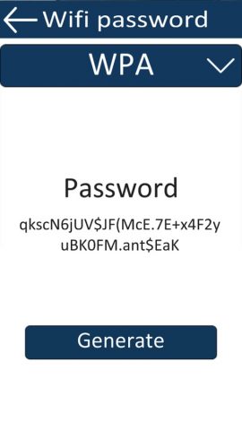 Wifi password Generator 2 для iOS — скриншот 2