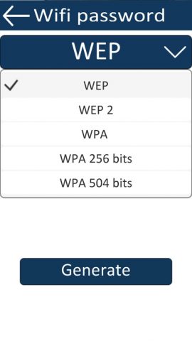 Wifi password Generator 2 для iOS — скриншот 3