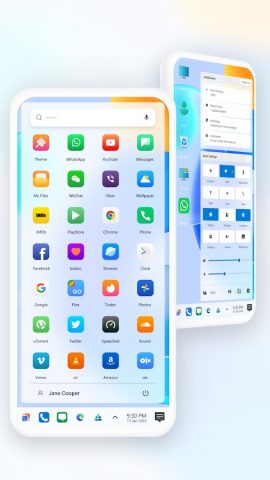 Win 12 Launcher для Android — скриншот 3