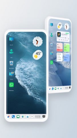 Win 12 Launcher для Android — скриншот 4