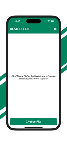 XLSX to PDF Converter для iOS — скриншот 4