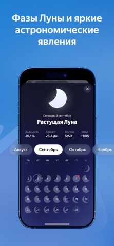 Яндекс Погода — Карта осадков для iOS — скриншот 3