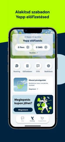 Yettel HU для iOS — скриншот 1