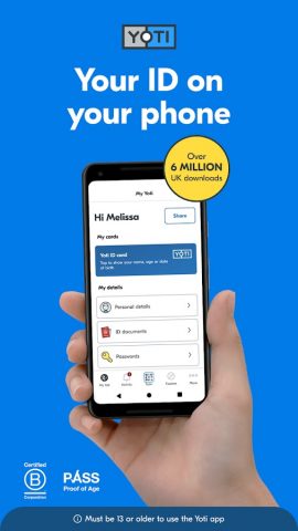 Yoti — your digital identity для Android — скриншот 1