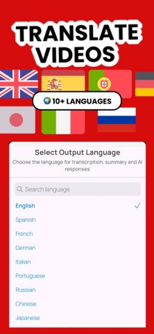 Youtube Transcripts — YouSumm для iOS — скриншот 4
