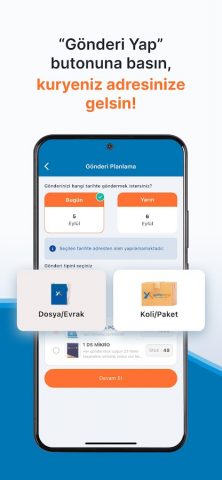Yurtiçi Kargo для Android — скриншот 2