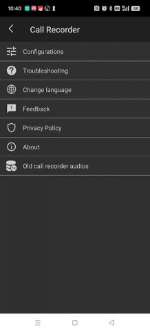 Запись звонка для Android — скриншот 4