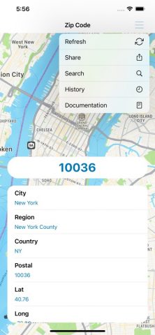 Zip Code для iOS — скриншот 2
