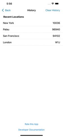 Zip Code для iOS — скриншот 4