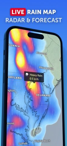 Zoom Earth — Weather Forecast для iOS — скриншот 1